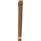 Ekena Millwork Traditional Slat Smooth Bracket, Western Red Cedar, 3 1/2"W x 40"D x 40"H BKT04X40X40TRA06SWR - alternate 3